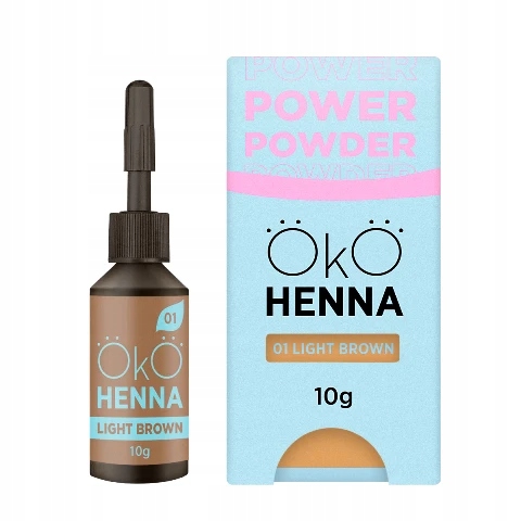 OkO Henna na obočí 10g Light Brown