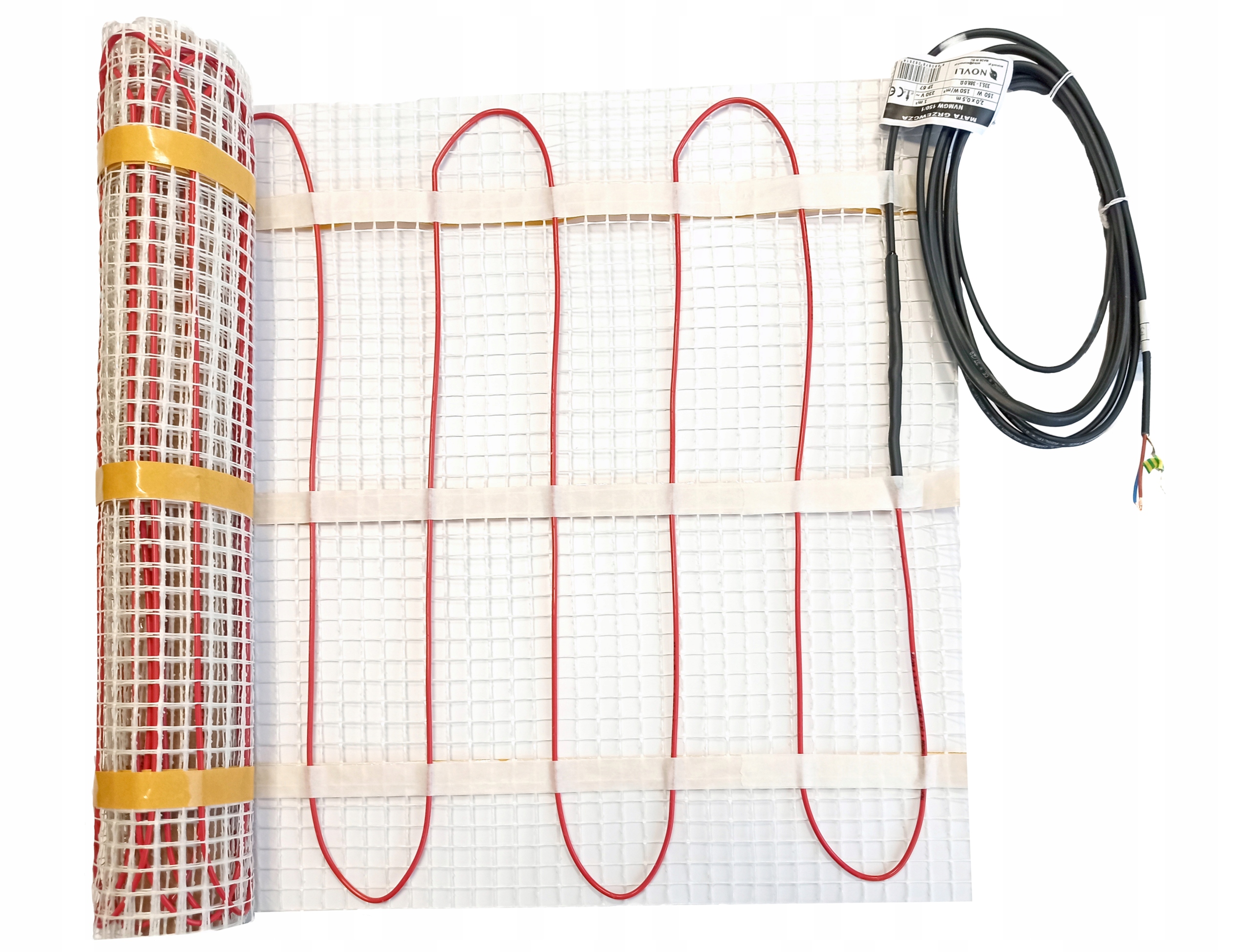 Mata grzewcza grzejna zestaw NVMGW150/510 - 10m2 Marka Novli