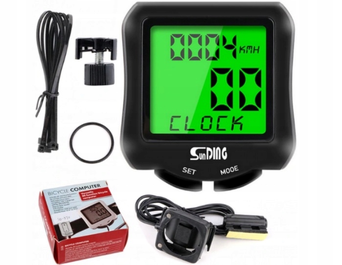 LICZNIK ROWEROWY WODOODPORNY 30 FUNKCJI