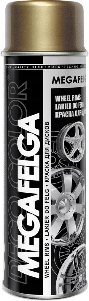 

Lakier do felg Deco Color Megafelga 500ml złoty