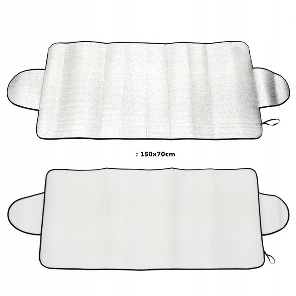 GRUBA PRZEDNIA SZYBA SAMOCHODU OSŁONA ŚNIEGOWA OSŁONA PRZECIWSŁONECZNA OCHRONA PRZED ZMROŻENIEM LÓD PYŁ EX