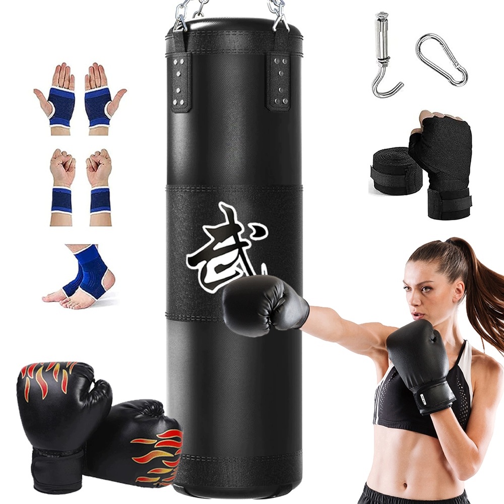 Boxovací Pytel 119*33 CM Kompletní Sada