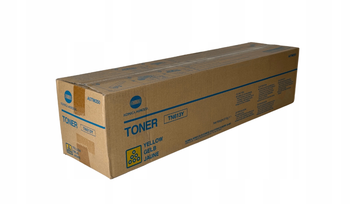 Toner Konica Minolta TN-613 A0TM250 Y Originální žlutý C452 C552 C652