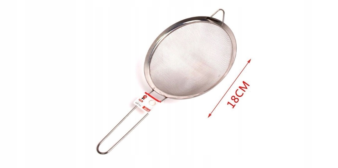 

Sitko Nierdzewne Metalowe 18 cm Do Przesiewania