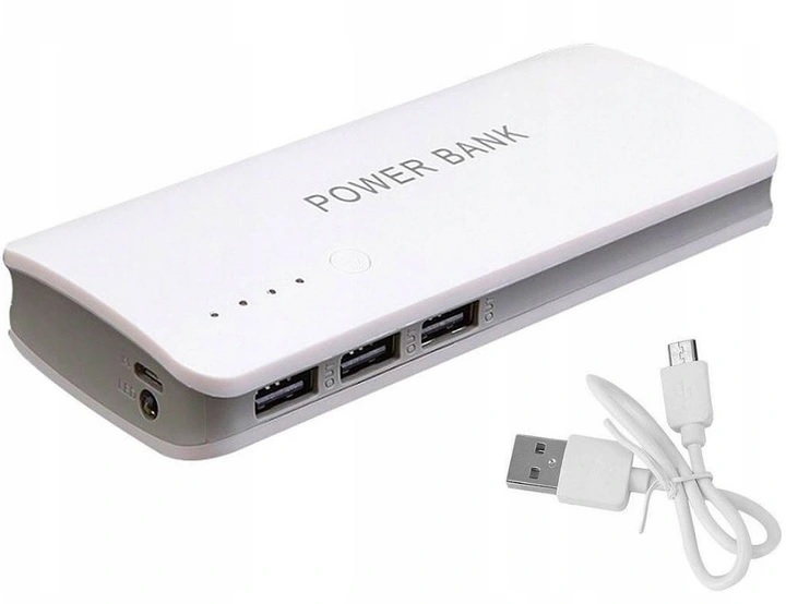 POWERBANK 20000 +KABEL DO KAŻDEGO TELEFONU USB 5V Kod producenta POWERBANK 20000mAh + kabel uniwersalny