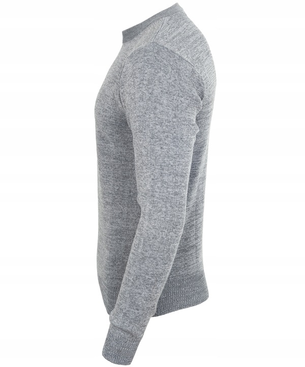 SWETER MĘSKI ELASTYCZNY SZARY XXL Rozmiar XXL