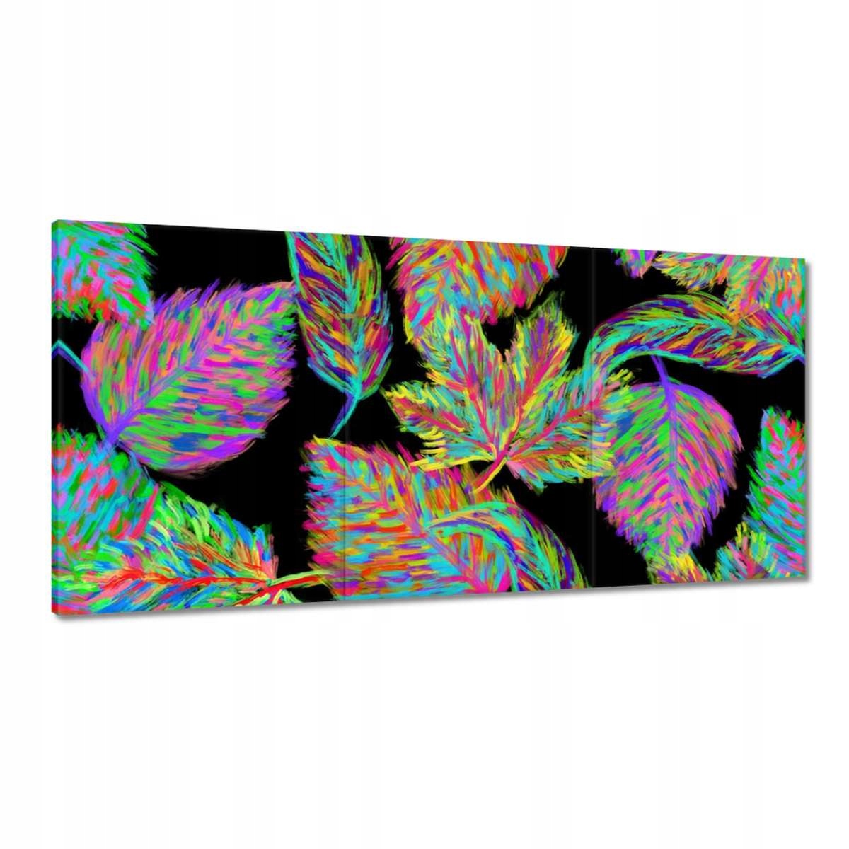 Obrazy 180x90 Farebné listy Listy