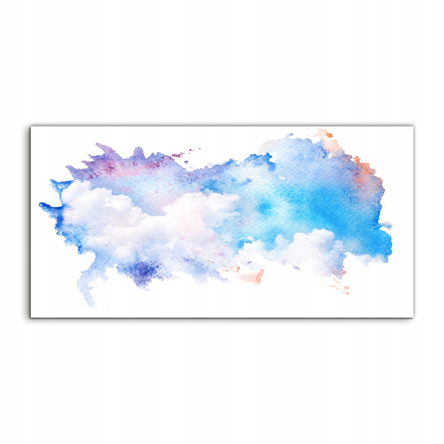 Akrylový fotoobraz 140x70 na stenu Abstrakcia Akvarely