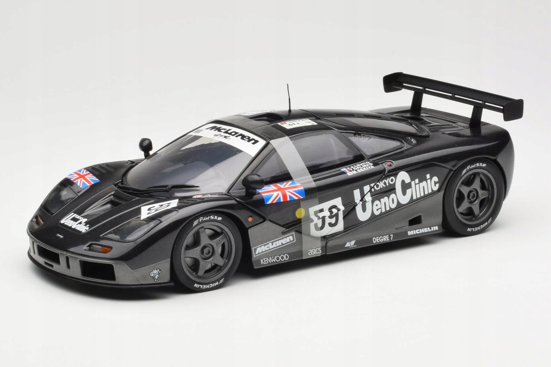McLaren F1 Gtr n59 Kokusai 1s Le Mans 1995 Ut modely 1/18