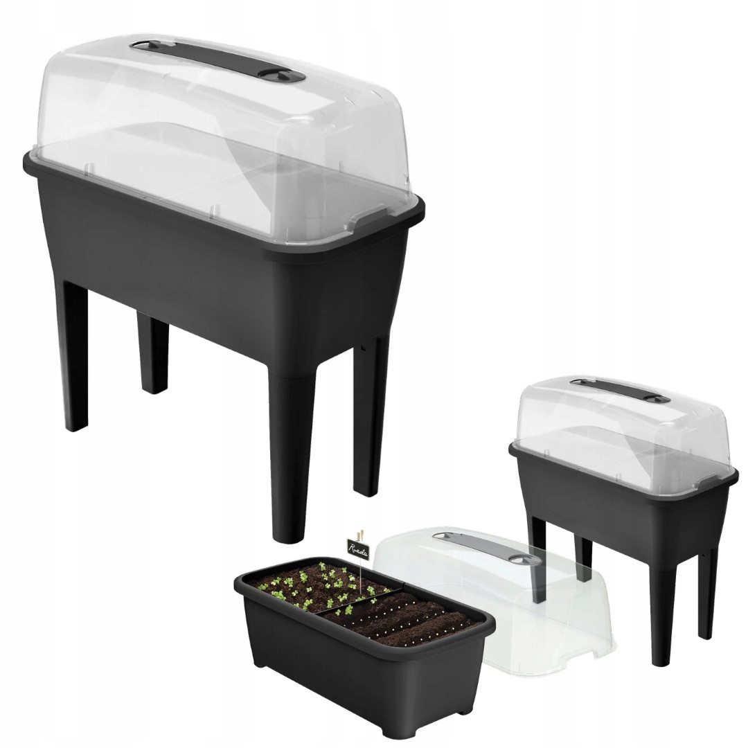 Mini skleník pařeniště – skleník na sazenice s průhledným víkem