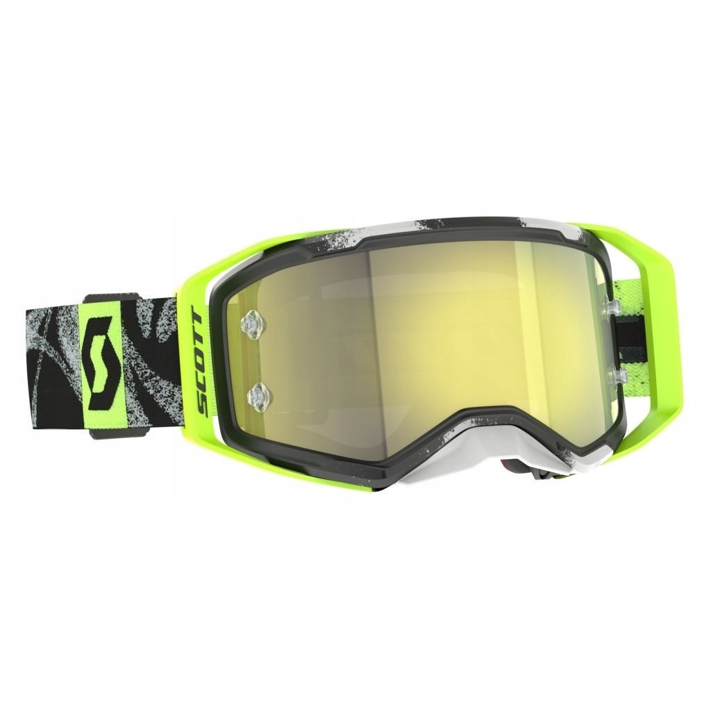 Okuliare Scott Prospect 2.0 Caviar Black/Safety Yellow Enduro Cross