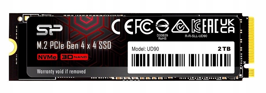 Dysk Ssd UD90 2TB PCIe M.2 2280 NVMe Gen 4x4 5000