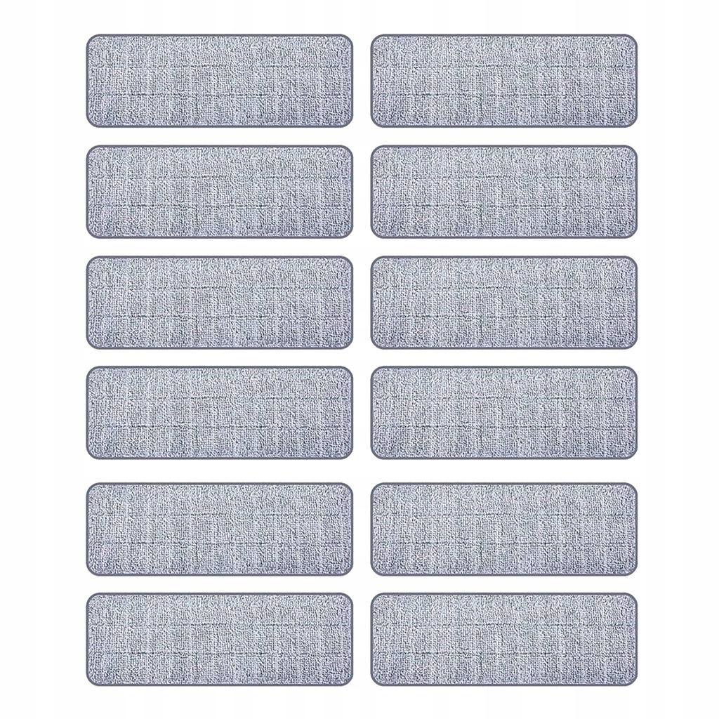 zr-Replacement Mop Pad Cloth Kitchen Floor Rag 12pcs