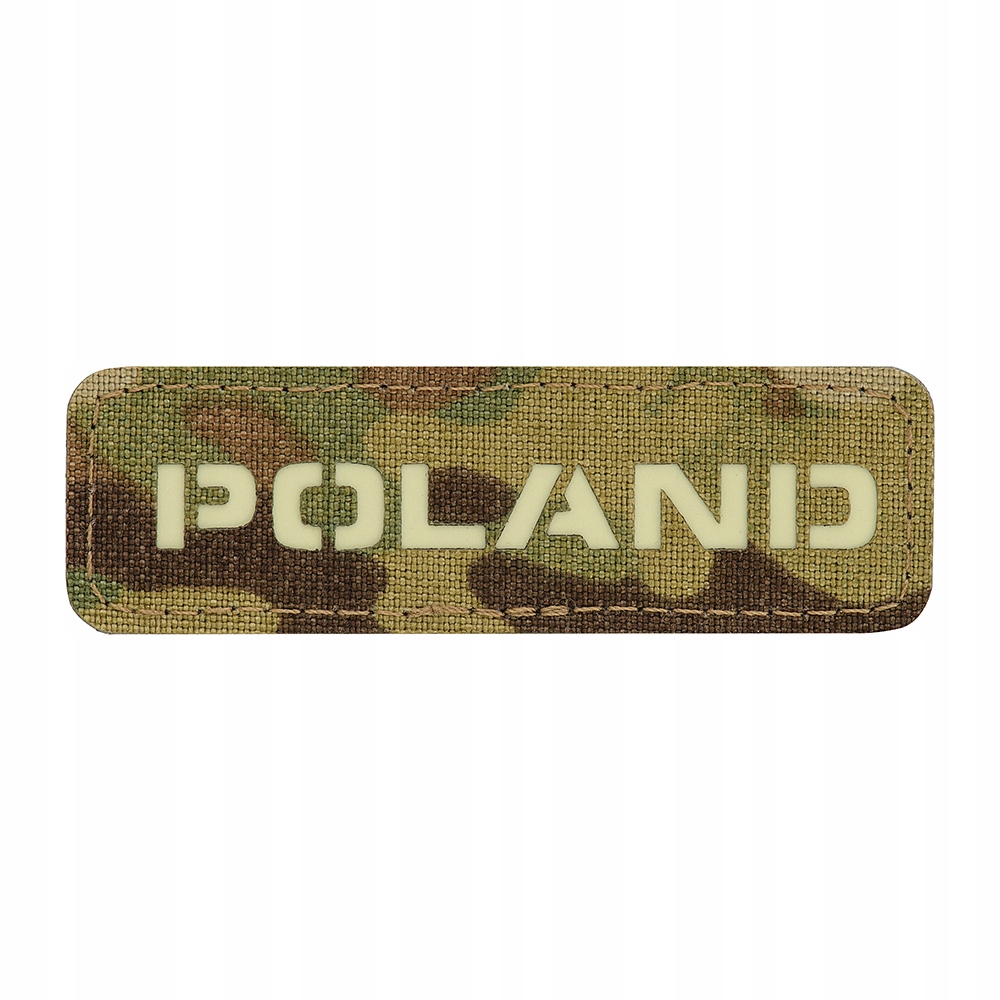 M-Tac naszywka Poland 25x80 Laser Cut Multicam/GID