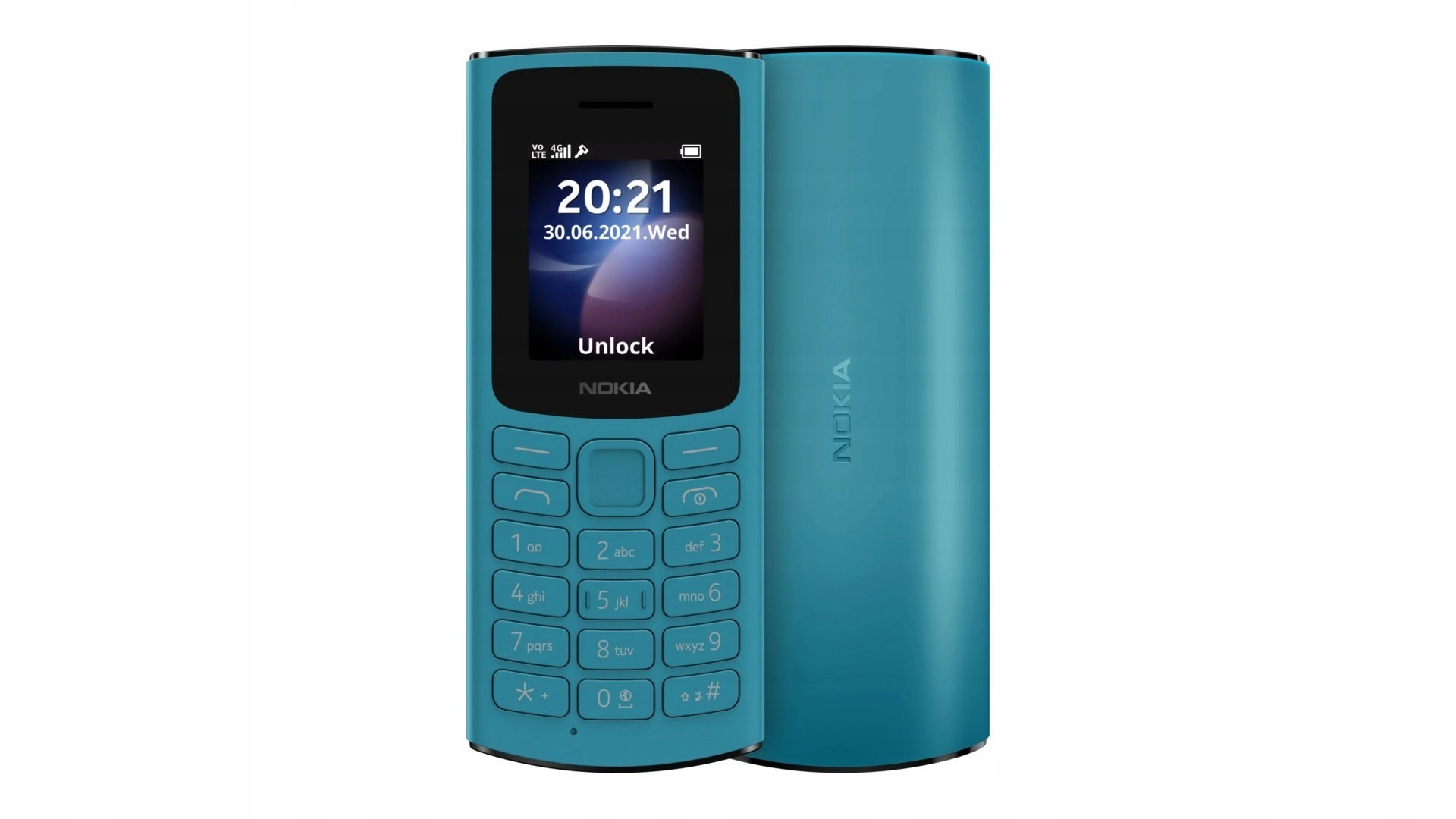 

Nokia 105 Ds TA-1378 niebieski (16VEGL01A03)