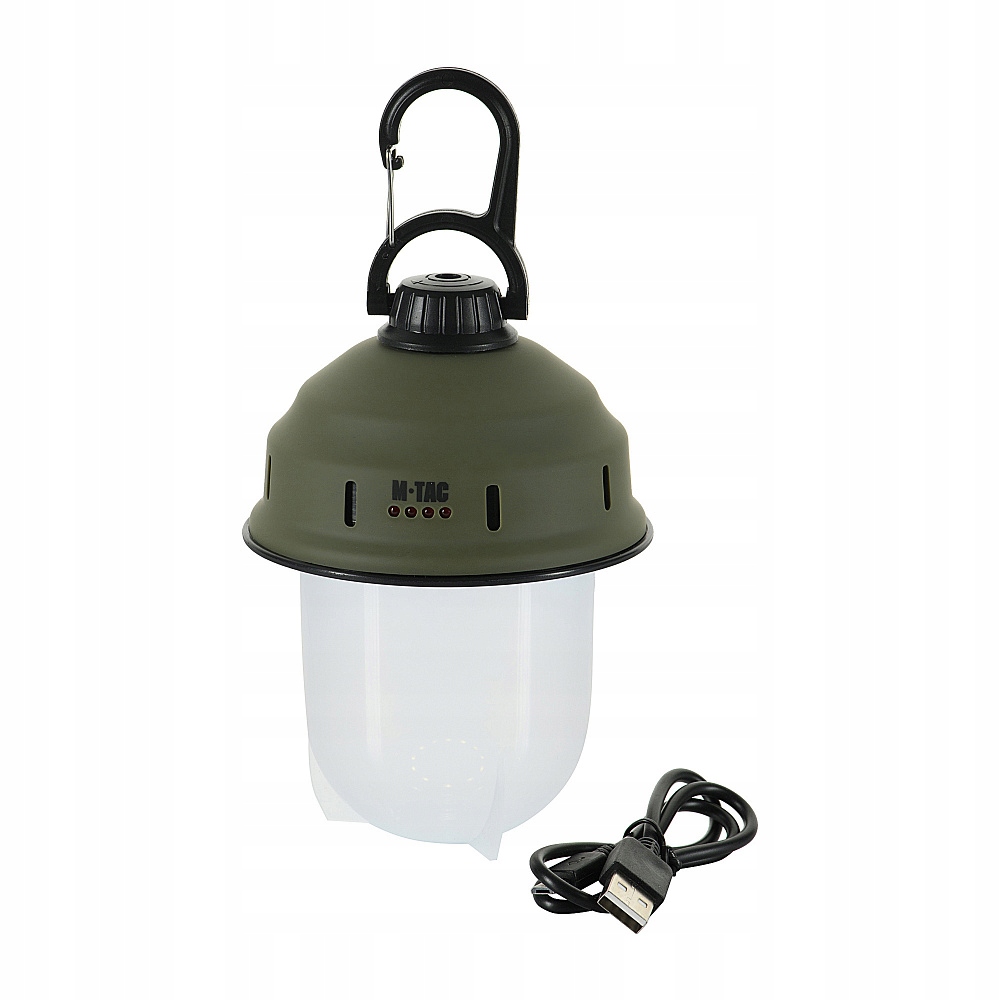 Závěsná turistická lampa M-Tac Led, Usb, karabina