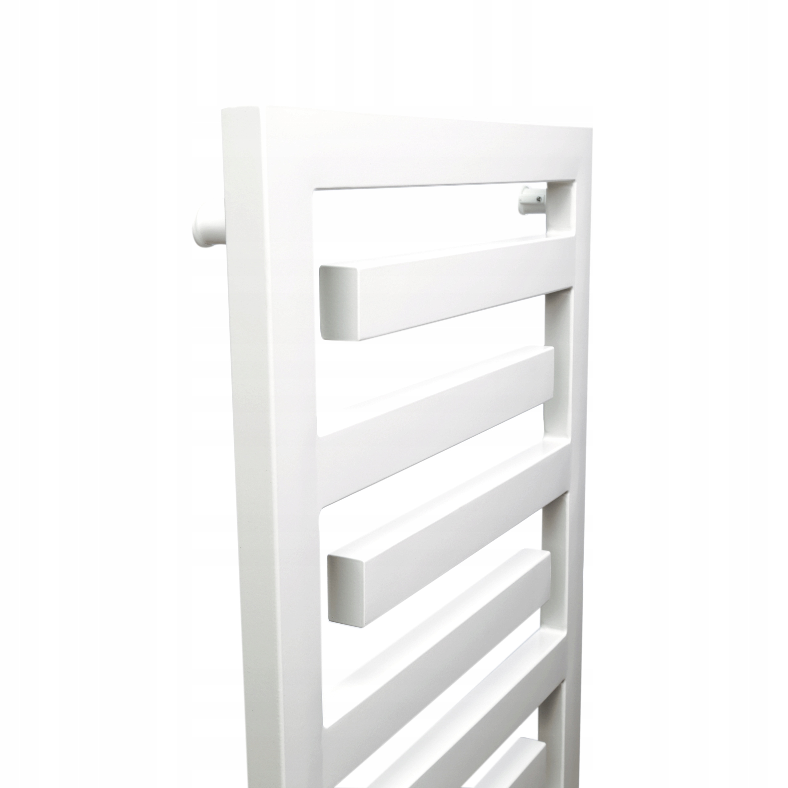 Grzejnik dekoracyjny ozdobny biały 55x55 Meander Kolor biały