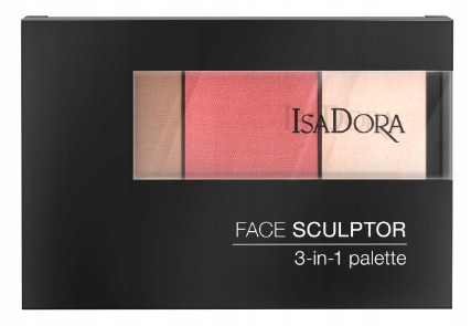 ISADORA FACE SCULPTOR PALETA MODELUJĄCA 3W1 NR 63 EAN (GTIN) 7317851287638