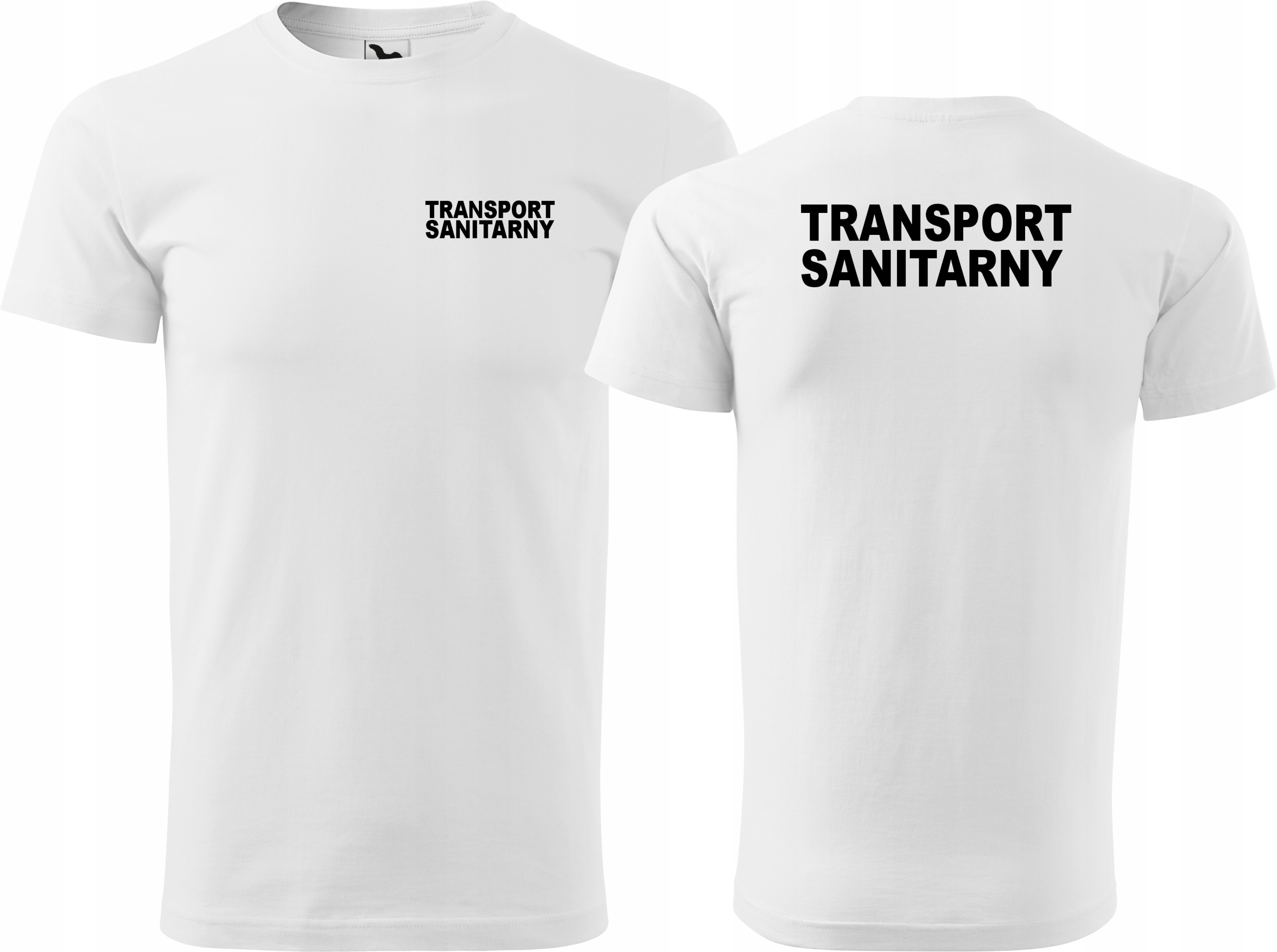 

Męska koszulka medyczna Transport Sanitarny