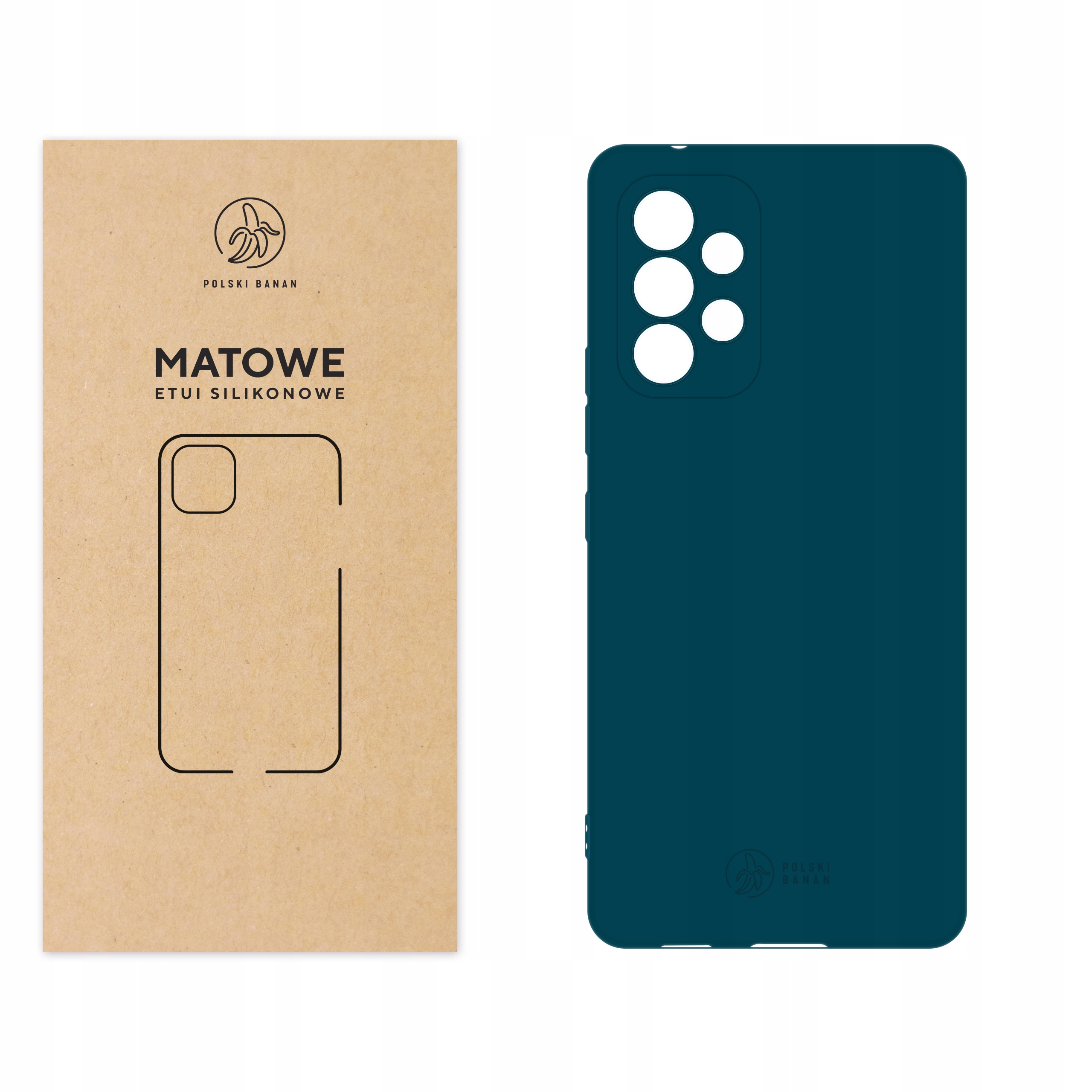 

Etui Matowe do Samsung A53 morskie