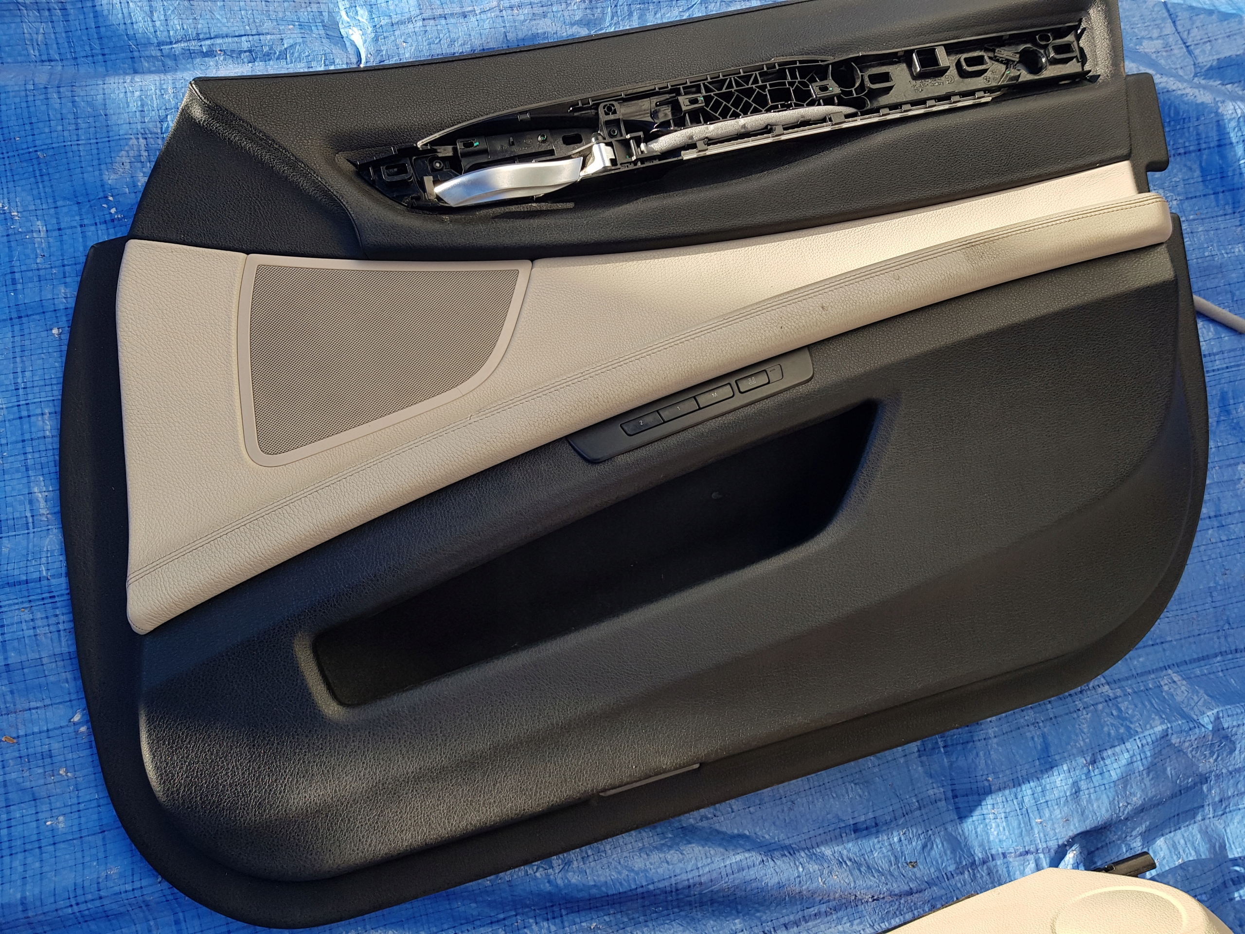 BMW 7 F01 seats right left leather seat KOMPLET
