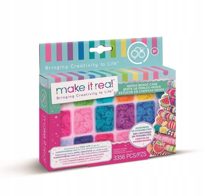 

Make it Real Zestaw Zrób Bransoletkę koraliki heis