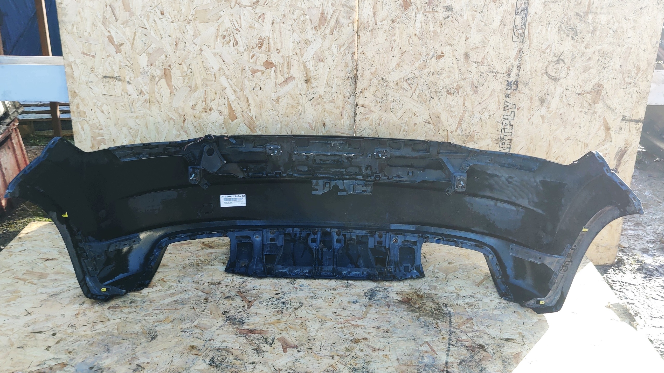 AUDI TT III TTS 8S S-LINE bumper rear part rear black