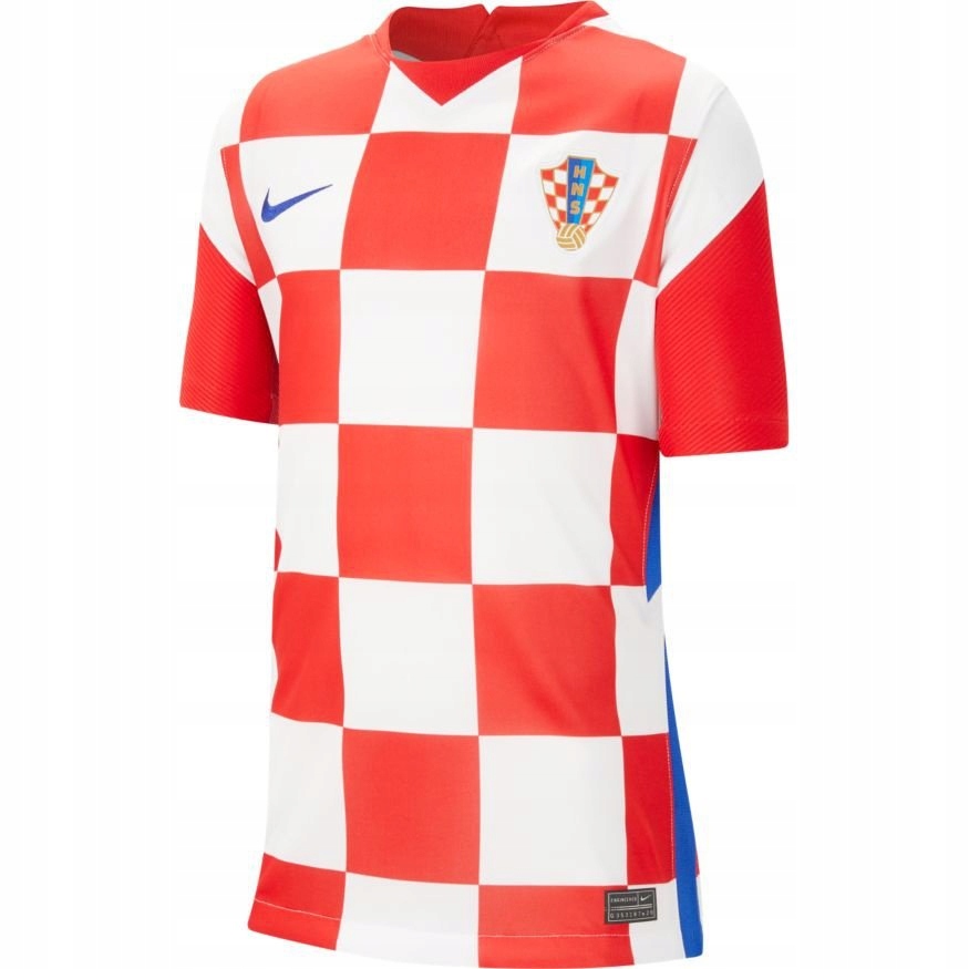 Dziecięca Koszulka Nike Chorwacja Hrvatska Stadium CD1030-100 S 128-137cm