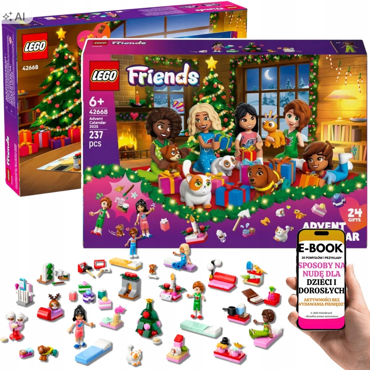 Lego Kalendarz Adwentowy Boże Narodzenie Dla Dziewczynki EBOOK-3