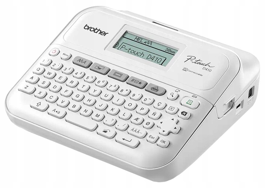 Brother tiskárna samolepících štítků Brother PT-D410 18mm Usb bat. pr