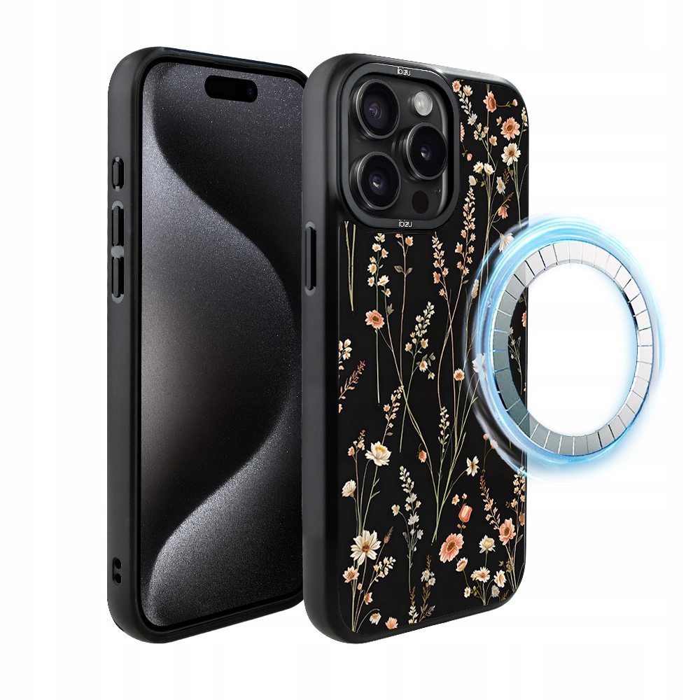 Pouzdro pro iPhone 15 Pro Ibizu DropGuard Matt s MagSafe, severní zahrada