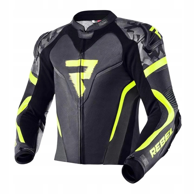 Bunda Rebelhorn Rebel Black/flo Yellow Darčeky