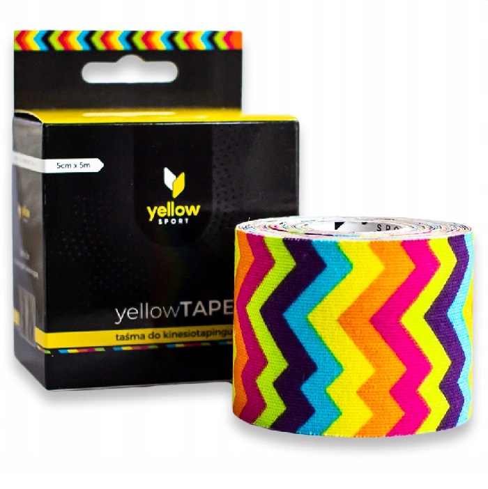 

yellowSPORT Plastry Tape Kinesio Taping Tejpy Tejp