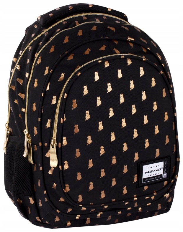 Plecak szkolny Head AB330 Golden Kitty Astra