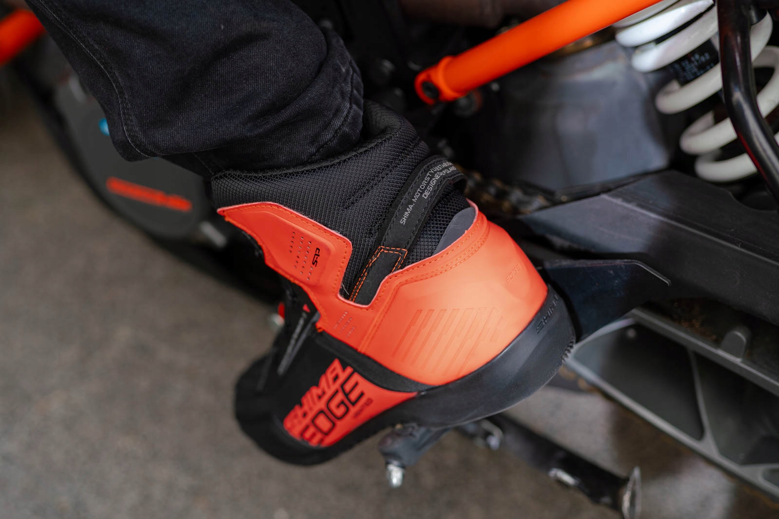 BUTY MOTOCYKLOWE | SHIMA EDGE VENT | KRÓTKIE MĘSKIE WENTYLOWANE + GRATISY Typ Miejskie / Krótkie