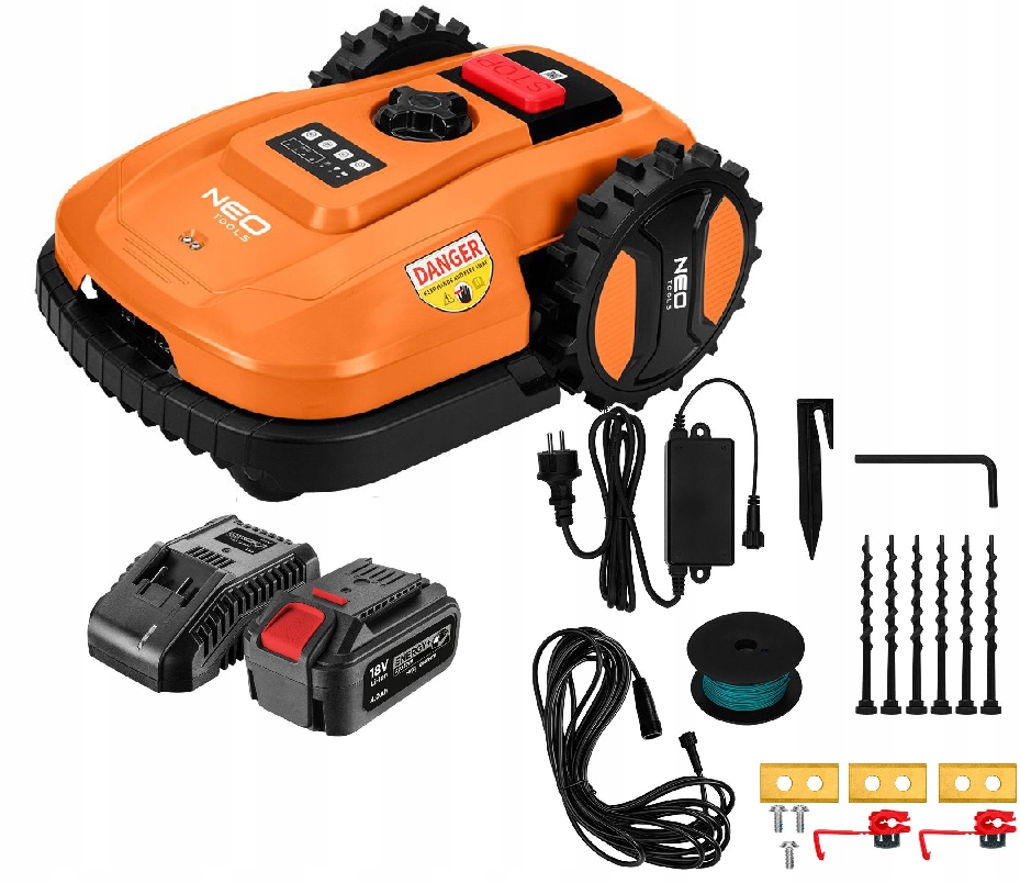 Neo Tools Energy+ Robotická Kosačka, Zariadenie Na Kosenie 04-621 4 Ah