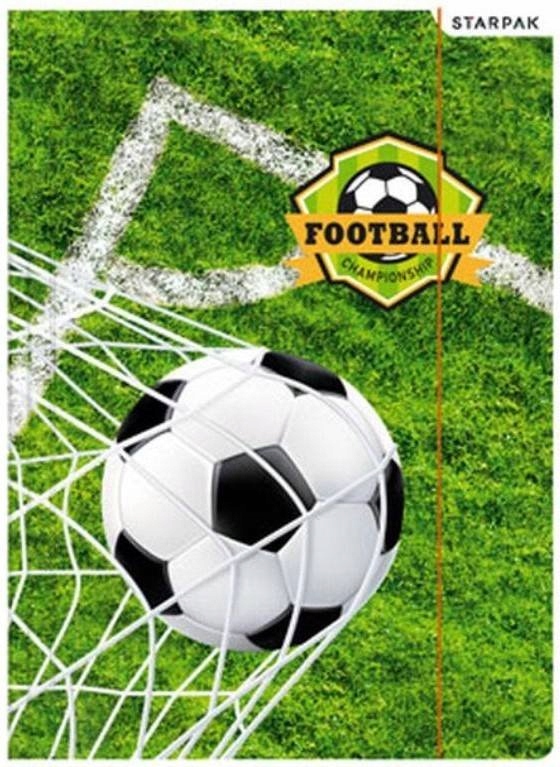 STARPAK Teczka A4 z Gumką Football Piłka Nożna Marka Starpak