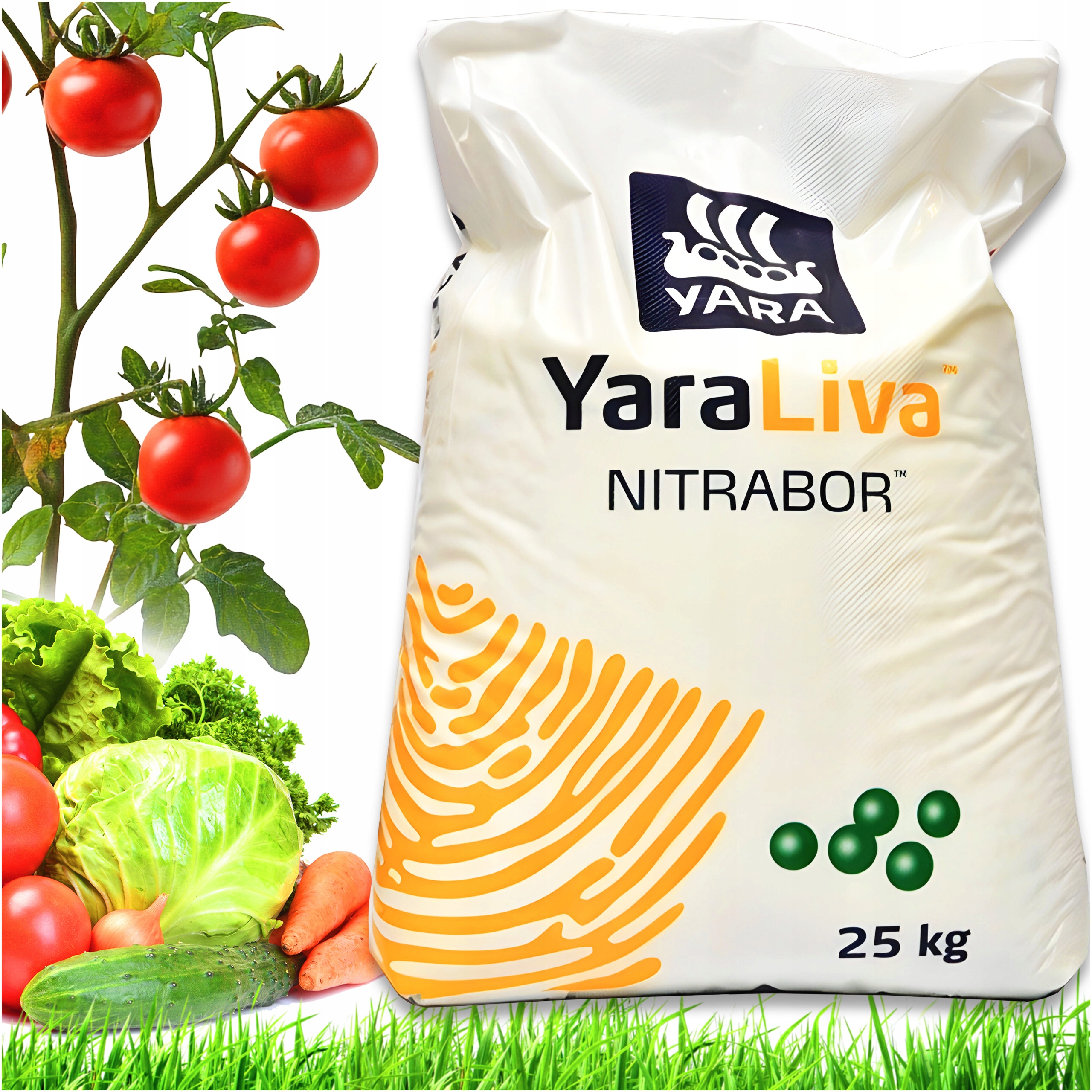 Nawóz Wieloskładnikowy Yara Nitrabor Z Azotem Wapnem I Borem 25 kg