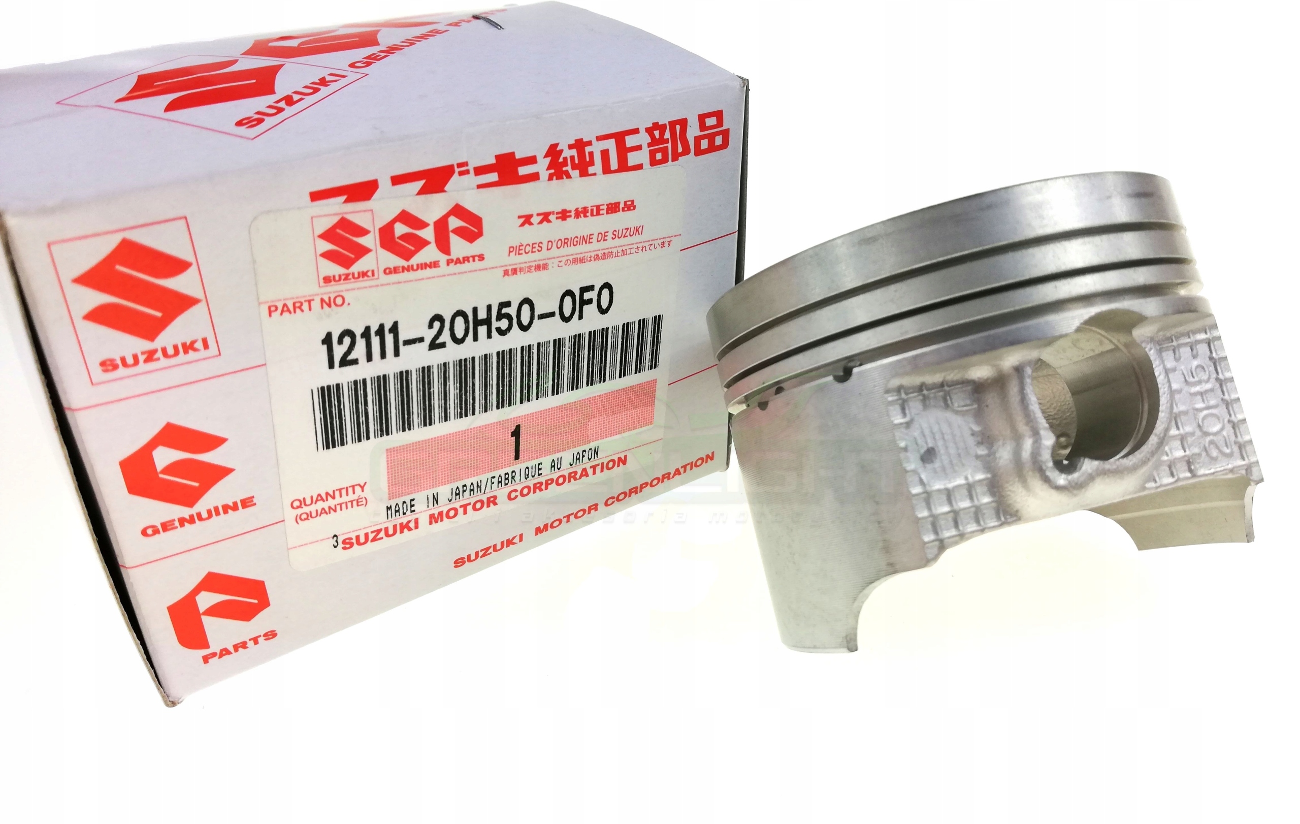 12111-20H50-0F0 - ОРИГІНАЛЬНИЙ ПОРШЕНЬ SUZUKI UX 150 SIXTEEN НОМІНАЛ