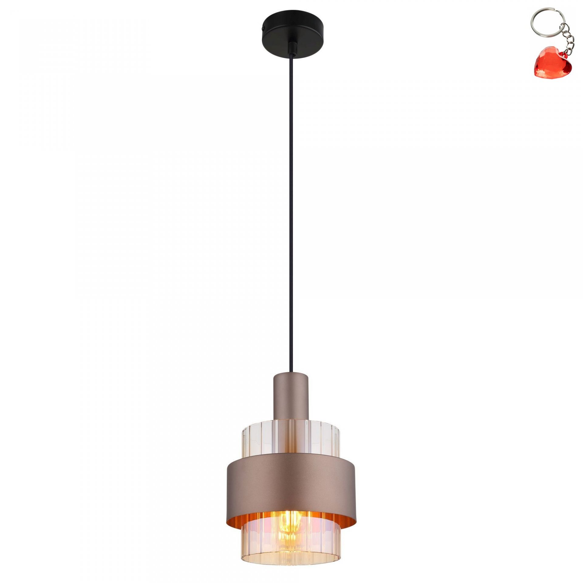 Závesná lampa Milley 15560HA Globo