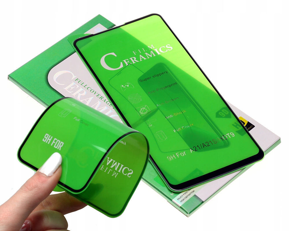 

Szkło Hybrydowe Pełne do Samsung Galaxy A21s