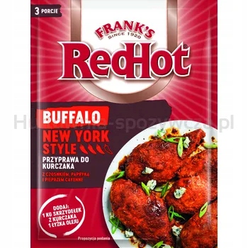 Buffalo New York Frank's Koření na kuře s česnekem a paprikou
