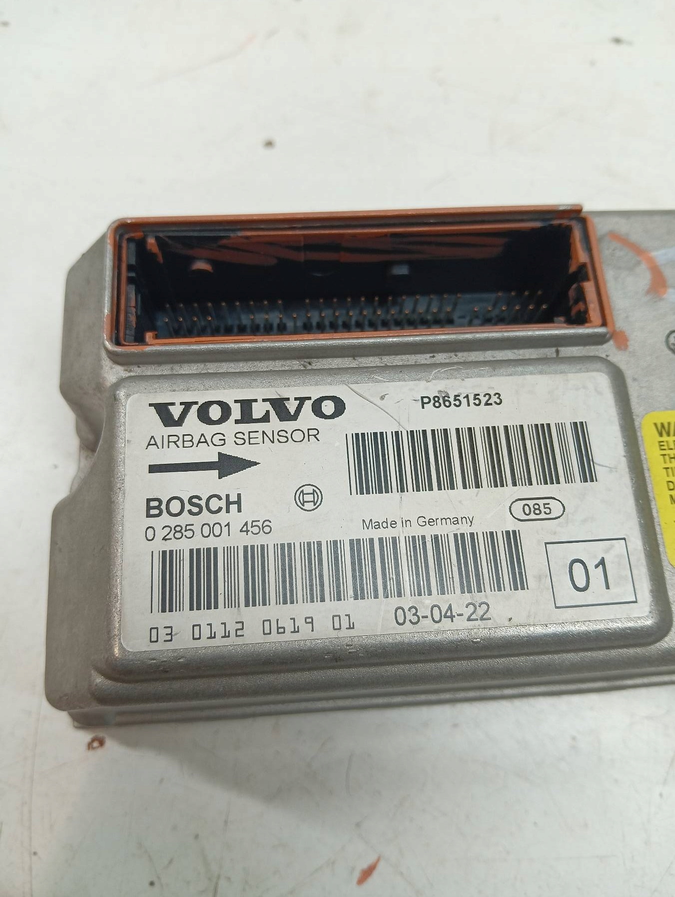 SENSOR airbag P8651523 Volvo S60 e (2000-2009)
