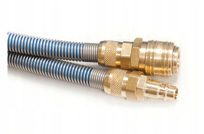 Przewód spiralny wąż PU 12x8 złączki RECTUS 15m EAN (GTIN) 5905255406513