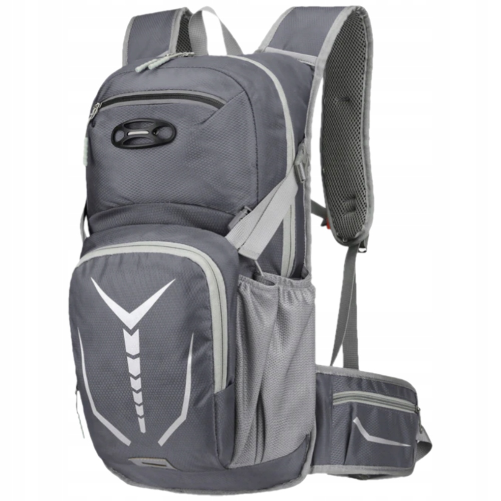 Plecak rowerowy 12l, plecak sportowy Szary plecak trekkingowy plecak górski