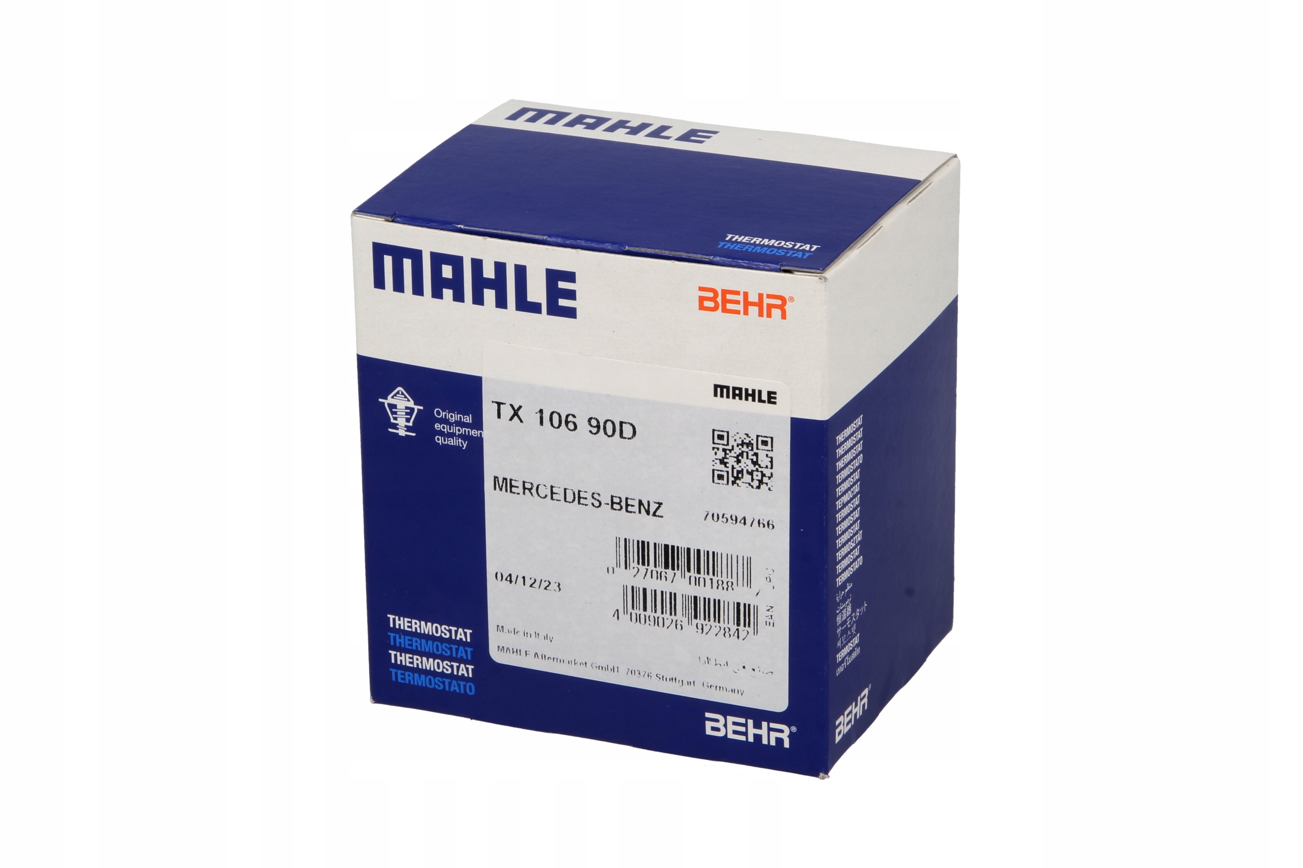 Termostat Db 90C M271 W203/211 Mahle Tx 106 90D TX10690D