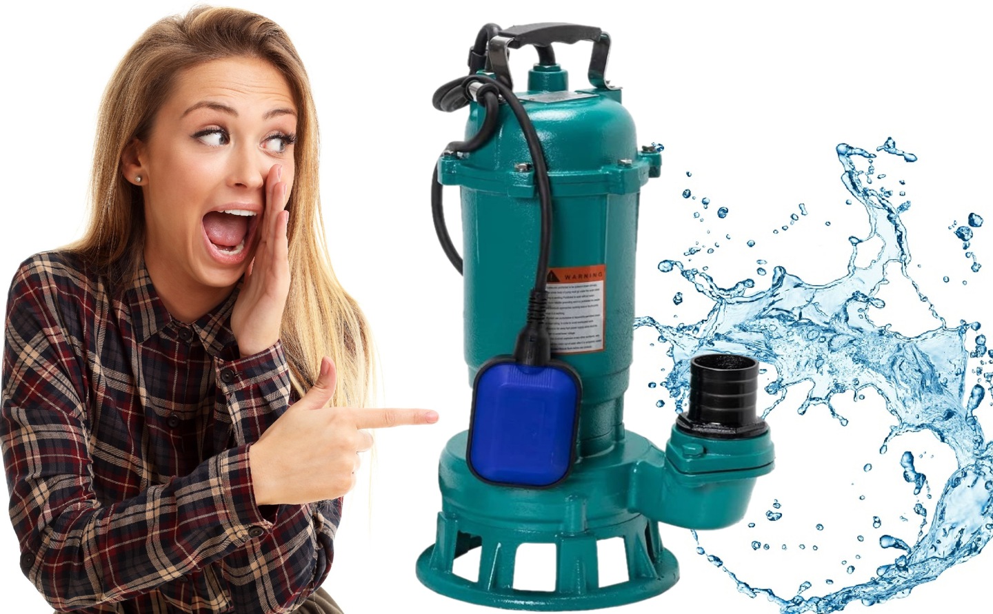 Čerpadlo Ctr 1500 S Drvičom Na Špinavú Vodu