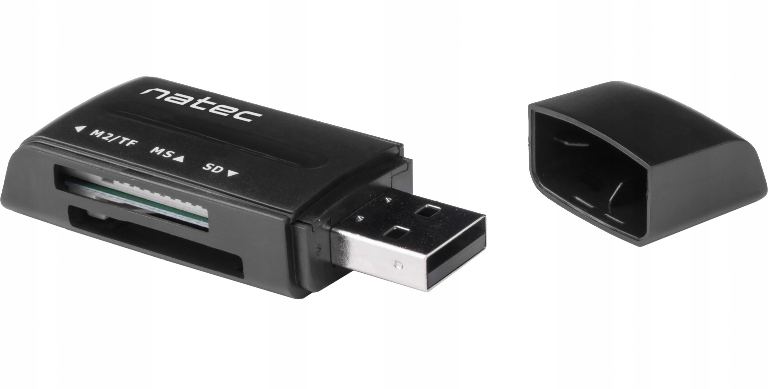 NATEC MINI ANT 3 BLACK SDHC, MMC, M2, MICROSD Producent Natec