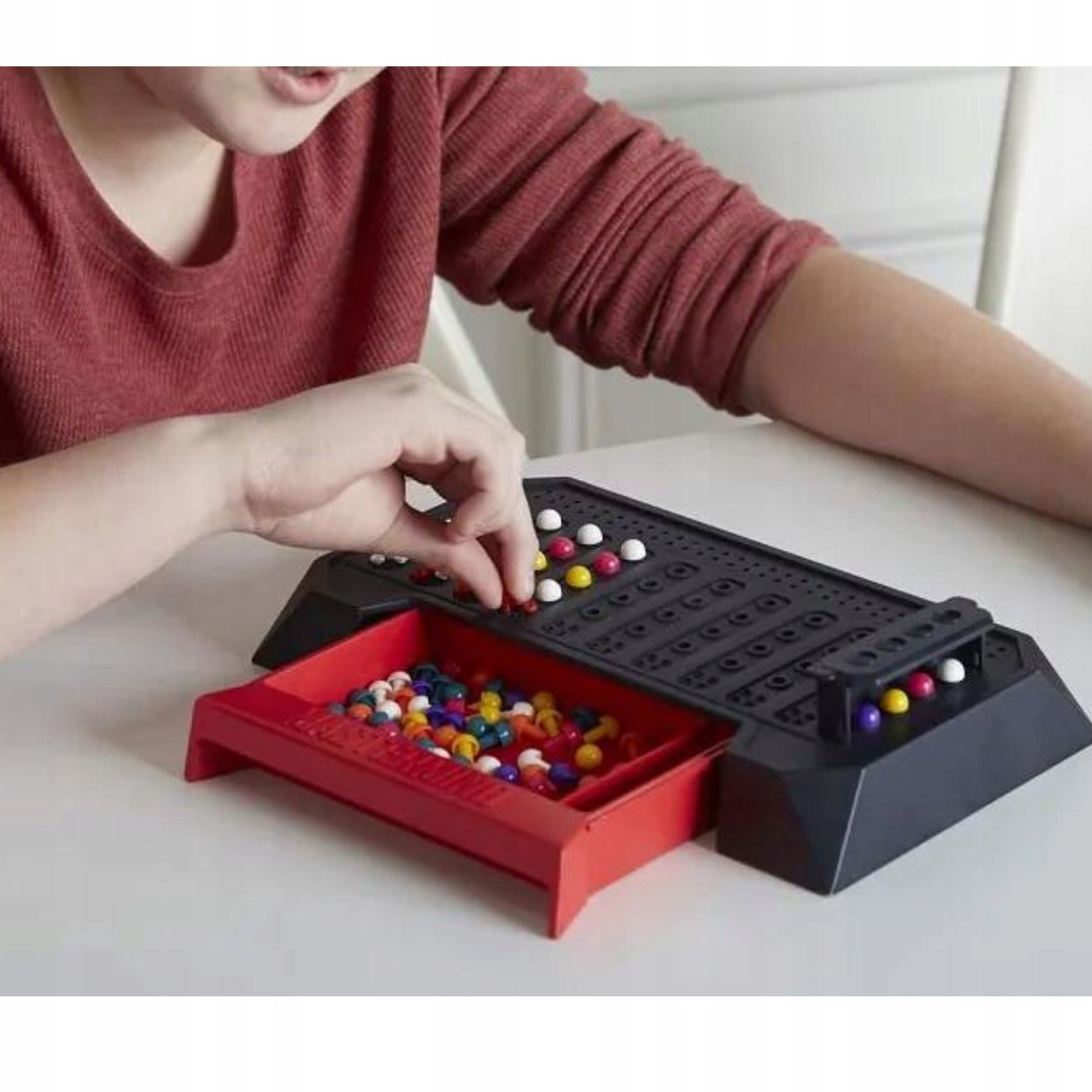 Łamacz Kodów Gra Logiczna Odgadywanie Hasła Kodu DZIEŃ CHŁOPAKA szkoła Materiał plastik