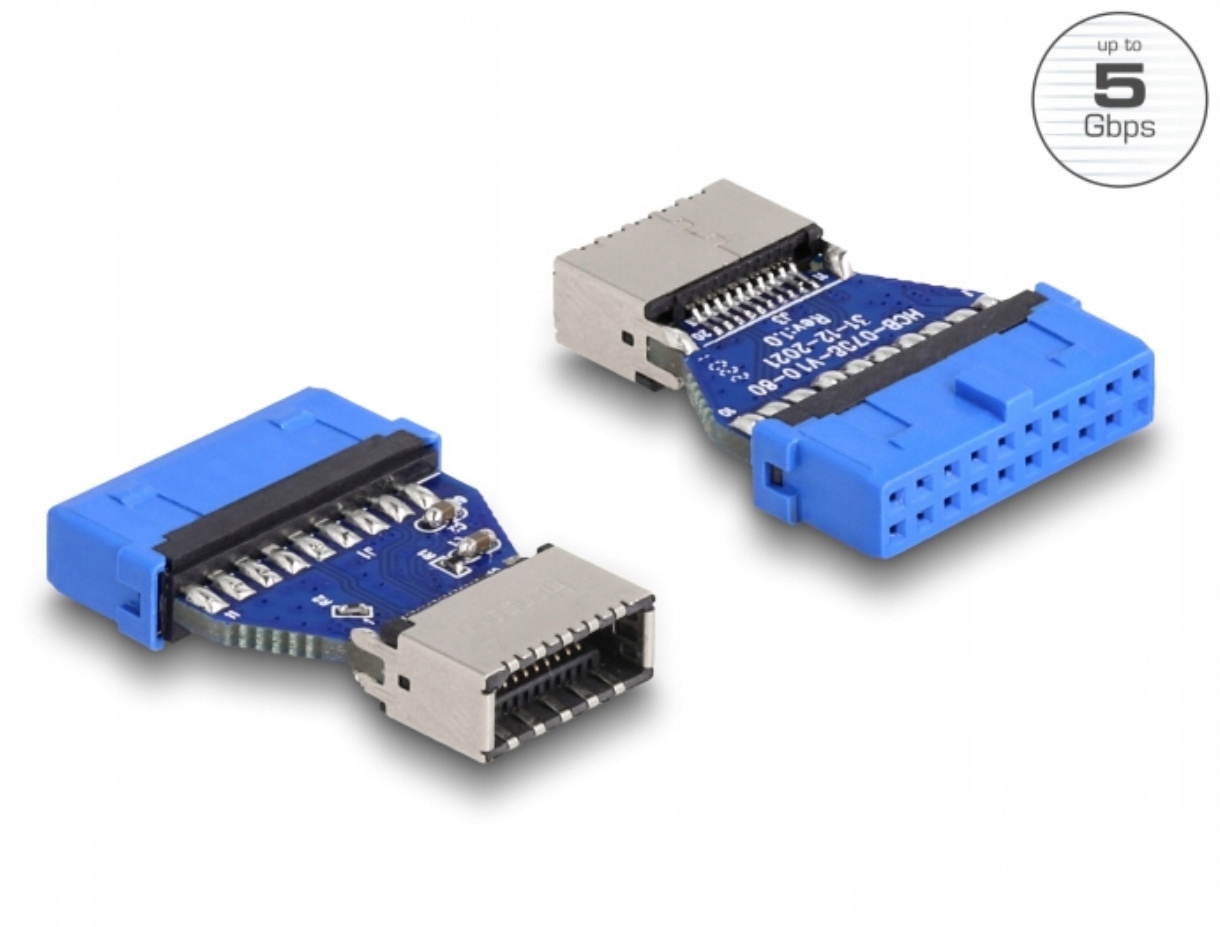 

Gniazdo adapter Usb 3.2 żeński Usb 3.2 klucz A D
